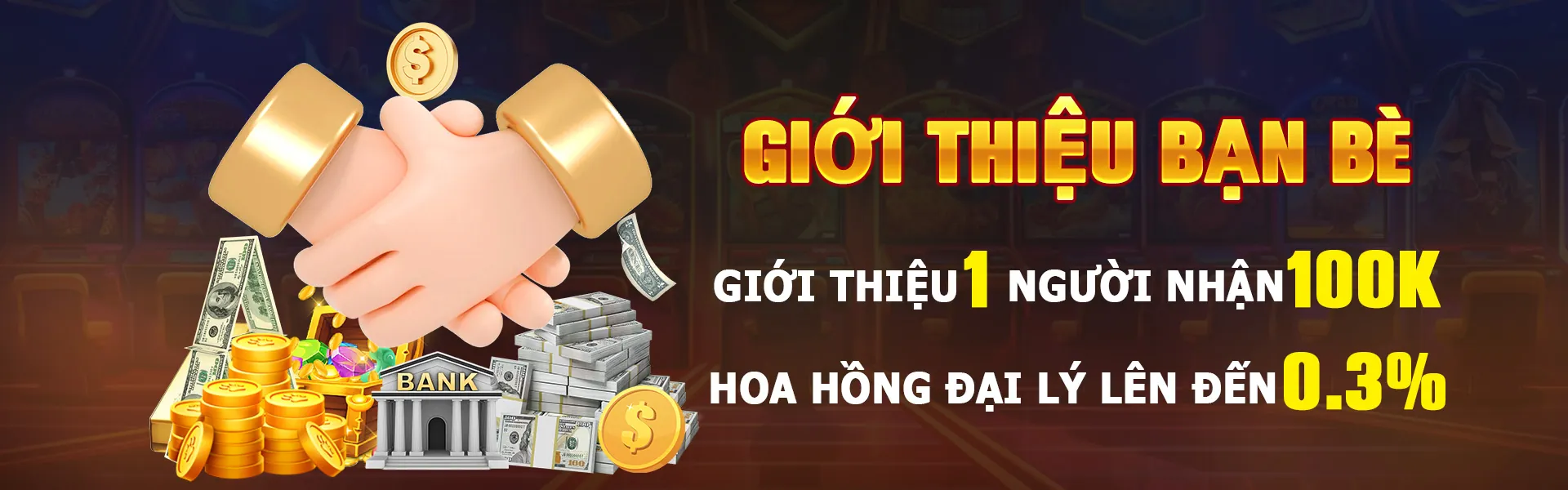 Banner Nổ Hũ 8day8 rực rỡ với các biểu tượng slot và đồng tiền vàng
